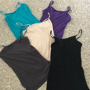 Tank tops. One for $6 or all for $25